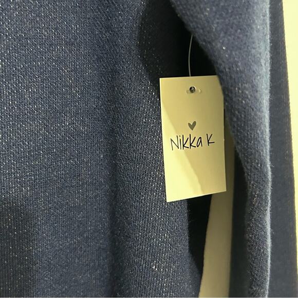 Nikka K Dachshund Dog Puppy Novelty Sweater charm cozy Christmas Holiday NWT L - Picture 5 of 7